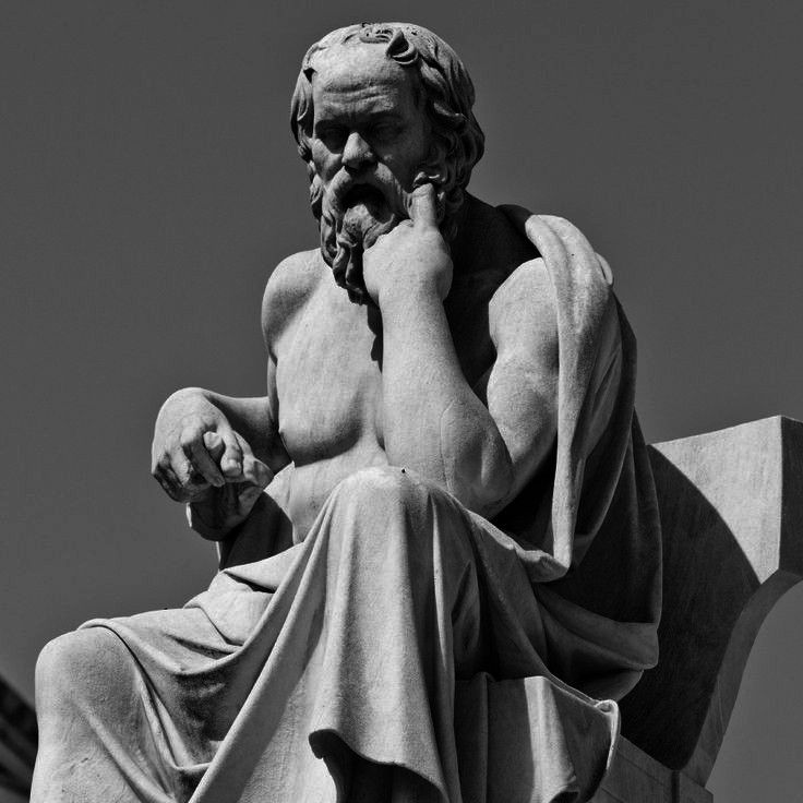 Portrait or sculpture representing Socrates