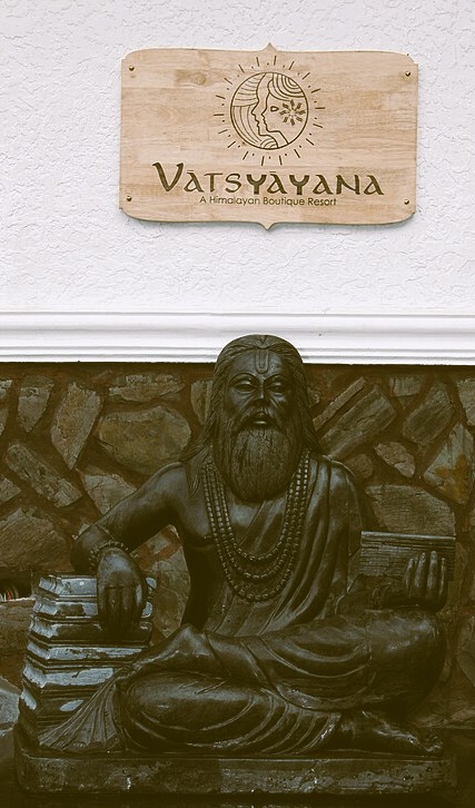 Artistic representation of the philosopher Vatsyayana