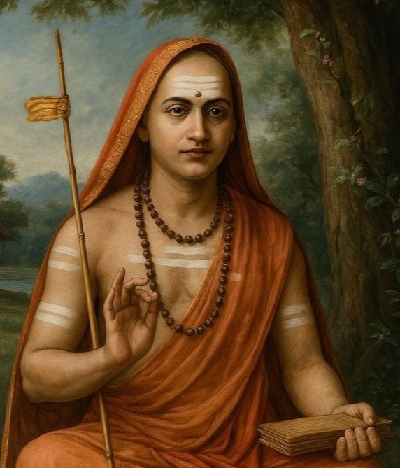 Portrait of Adi Shankaracharya