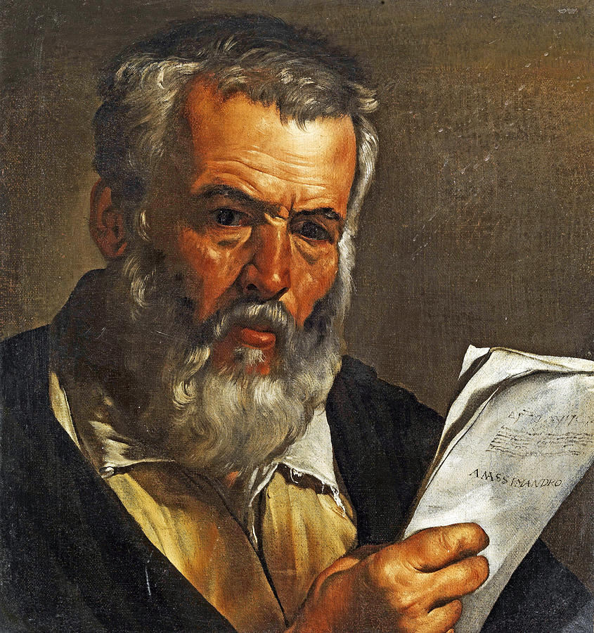 Artistic representation of Anaximander of Miletus