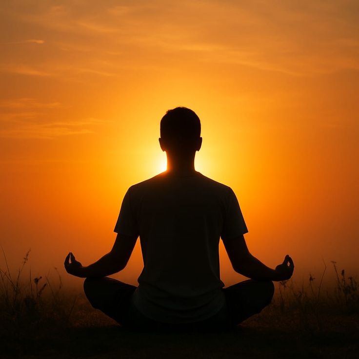 Buddha represented in meditation