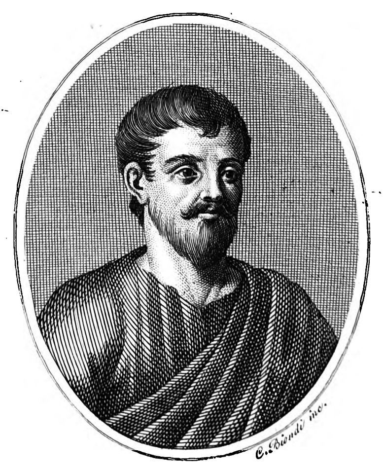 Artistic representation of Gorgias of Leontini