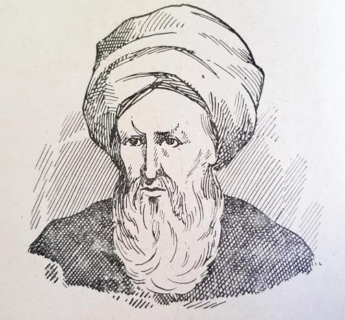 Representation of Ibn Khaldun, medieval Islamic historian and philosopher