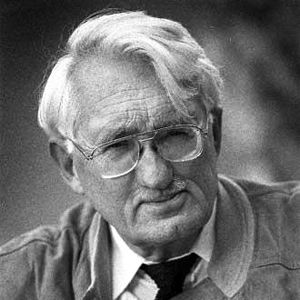 Portrait of Jürgen Habermas, German philosopher and social theorist