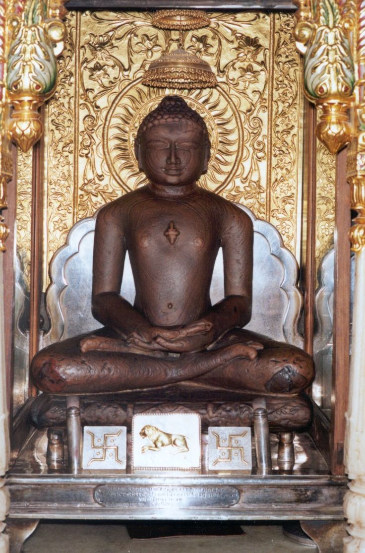 Artistic representation of Mahavira, the 24th Tirthankara of Jainism