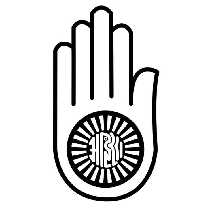 Symbolic representation of ahimsa and Mahavira's Jain teachings
