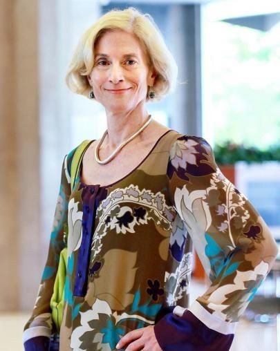 Portrait of Martha Nussbaum, American philosopher known for the Capabilities Approach and her work in ethics and political philosophy