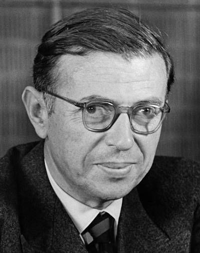 Portrait of Jean-Paul Sartre