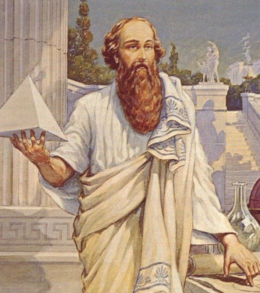 Portrait of Pythagoras