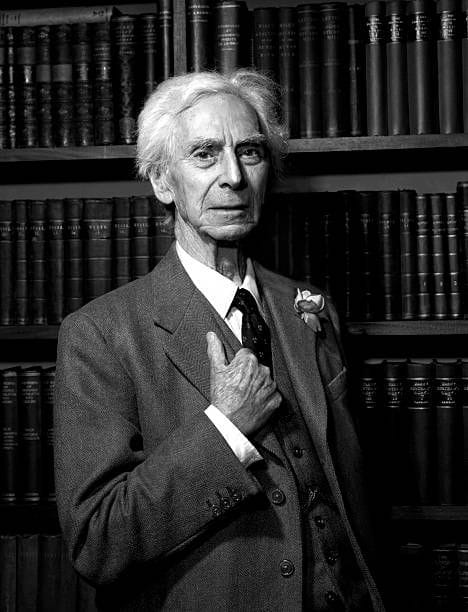 Portrait of Bertrand Russell
