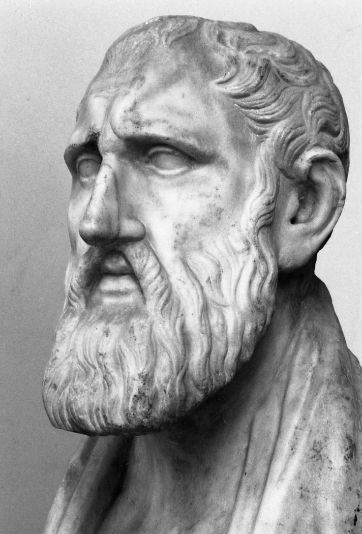 Artistic representation of Zeno of Citium, founder of Stoicism